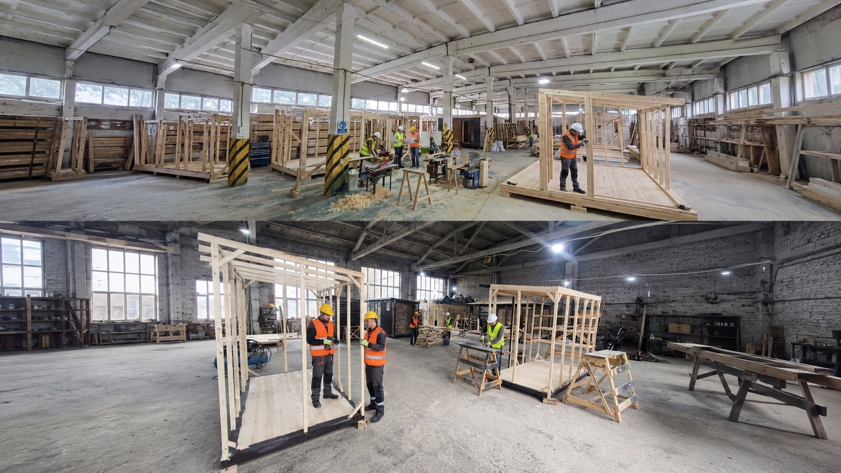 Our own production - 2 workshops, over 2,000 m²